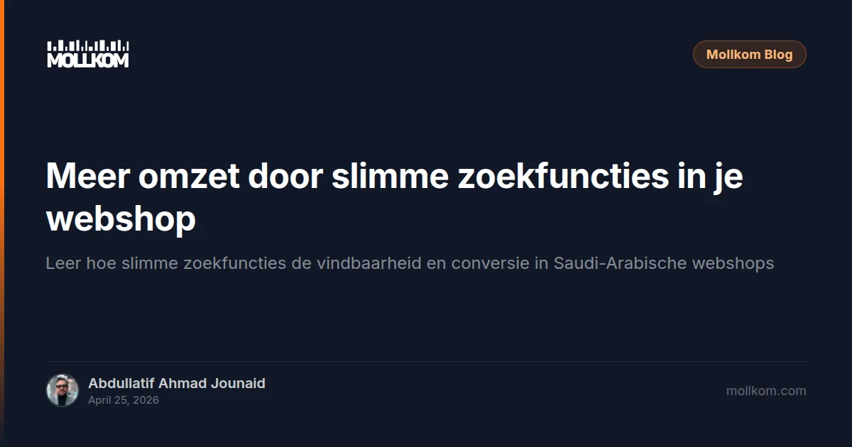 Meer omzet door slimme zoekfuncties in je webshop