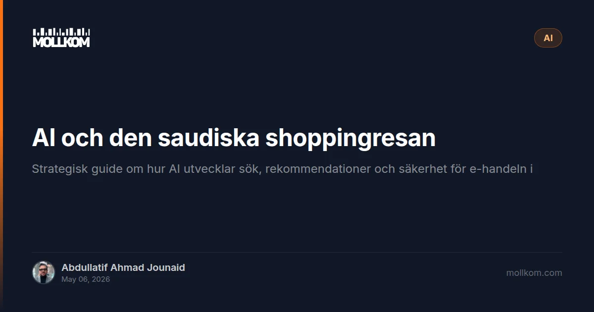 AI och den saudiska shoppingresan