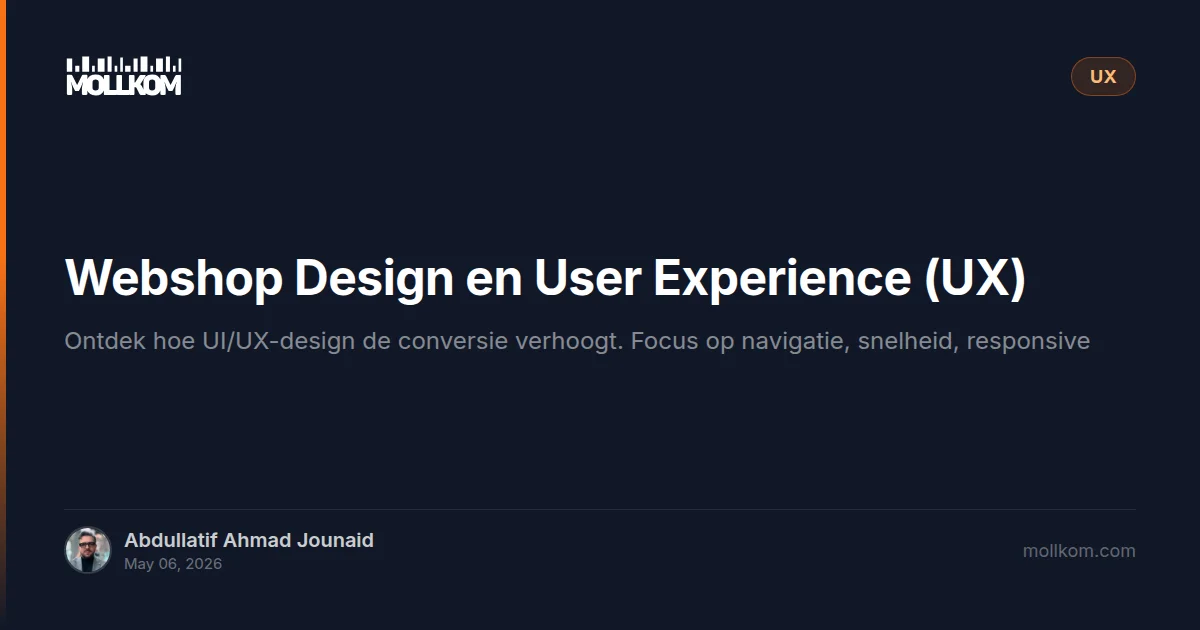 Webshop Design en User Experience (UX)